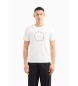Armani Exchange Kreis-T-Shirt weiß