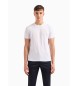 Armani Exchange T-shirt clássica branca