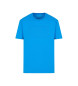 Armani Exchange Klassisches blaues T-Shirt