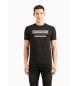 Armani Exchange Camiseta New Milano negro