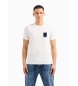 Armani Exchange Kurzarm-T-Shirt weiß