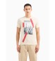 Armani Exchange Foto beige T-shirt