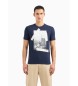 Armani Exchange T-shirt Marine foto