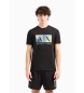 Armani Exchange Pixel T-shirt svart