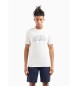 Armani Exchange T-shirt hvid tråd