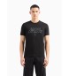 Armani Exchange T-shirt fil noir