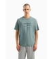Armani Exchange Green Wave T-shirt