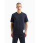 Armani Exchange T-shirt marineblauw