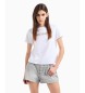 Armani Exchange Camiseta Estndar blanco