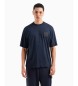 Armani Exchange Navy kortærmet t-shirt