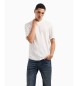 Armani Exchange T-shirt korte mouw wit