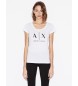 Armani Exchange T-shirt med kort ärm vit