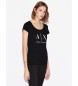 Armani Exchange Camiseta Pima negro