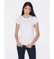 Armani Exchange Kurzarm-T-Shirt weiß