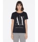 Armani Exchange Marinblå kortärmad t-shirt