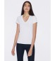 Armani Exchange T-shirt à manches courtes blanc