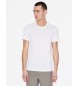 Armani Exchange Basic-T-Shirt weiß