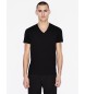 Armani Exchange Camiseta Lisa negro