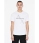 Armani Exchange Hvid strikket T-shirt