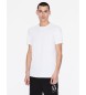 Armani Exchange T-shirt med kort ärm vit