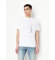 Armani Exchange Camiseta Ax blanco