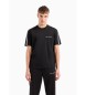 Armani Exchange T-shirt med standardskärning svart