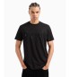 Armani Exchange Klassisches T-shirt schwarz