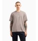 Armani Exchange Grijs t-shirt met korte mouwen