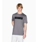Armani Exchange T-shirt Moderno cinzento