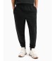 Armani Exchange Joggingbukser i fransk frotté, sort