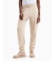 Armani Exchange Pantalon jogger rgulier blanc cru