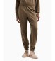 Armani Exchange Pantalon jogger régulier marron