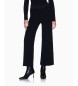 Armani Exchange Höga byxor svart
