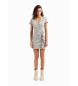 Armani Exchange Short grey dress