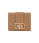 Armani Exchange Brown logo coin purse