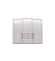 AIX Armani Exchange Cartera Pequeña Asv plateado