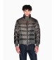 AIX Armani Exchange Prešita jakna sive barve