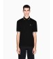 A|X Armani Exchange Basis polo zwart