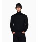 Armani Exchange Schildpadden trui zwart