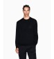 Armani Exchange Maglione nero semplice