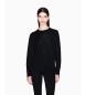 AIX Armani Exchange Camisola Sky preta