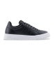 Armani Exchange Schwarze Logo-Turnschuhe