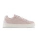 Armani Exchange Groove Leder Sneakers rosa