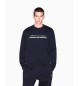Armani Exchange Basic sweatshirt navy