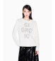 AIX Armani Exchange Sweatshirt Giorgio white