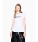 Armani Exchange T-shirt Logo Shiny white
