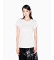 Armani Exchange T-shirt Logo Shiny white