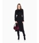 AIX Armani Exchange Black dress with hidden buttons