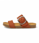 Art Leather sandals 0175 Creta orange