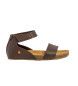Art Leather Sandals 0382 brown Crete